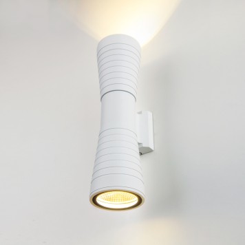 Уличный настенный светильник Elektrostandard Tube Doble 1502 Techno LED White
