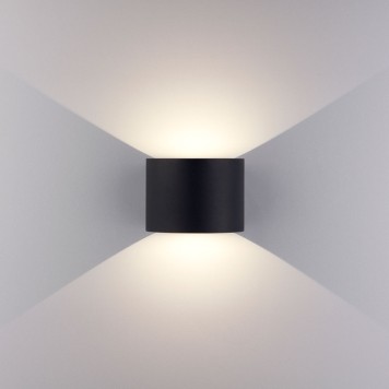 Уличный настенный светильник Elektrostandard Blade 1518 TECHNO LED Black-3