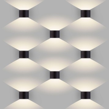 Уличный настенный светильник Elektrostandard Blade 1518 TECHNO LED Gray-1