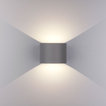 Уличный настенный светильник Elektrostandard Blade 1518 TECHNO LED Gray-3