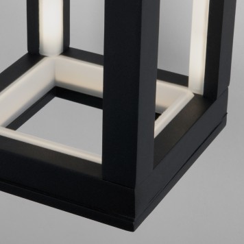 Уличный настенный светильник Elektrostandard Frame 1527 TECHNO LED Black-6