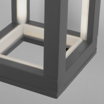 Уличный настенный светильник Elektrostandard Frame 1527 TECHNO LED Grey-4