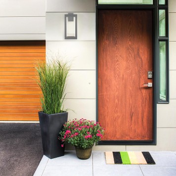 Уличный настенный светильник Elektrostandard Frame 1527 TECHNO LED Grey-5