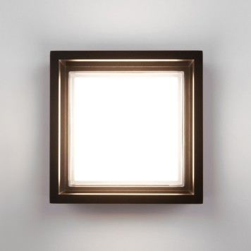 Уличный настенный светильник Elektrostandard 1533 TECHNO Black-3