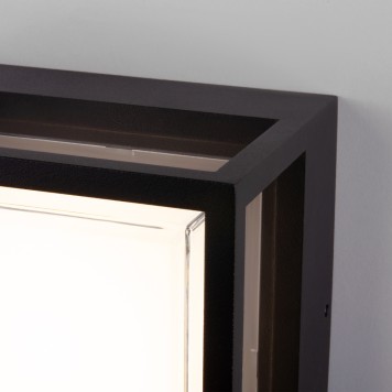 Уличный настенный светильник Elektrostandard 1533 TECHNO Black-5