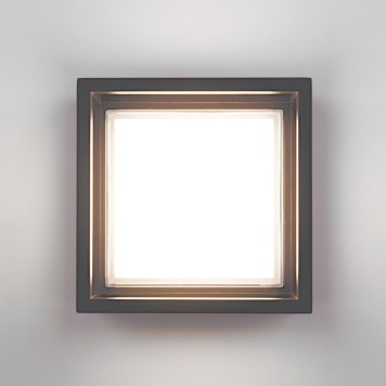 Уличный настенный светильник Elektrostandard 1533 TECHNO Gray-4