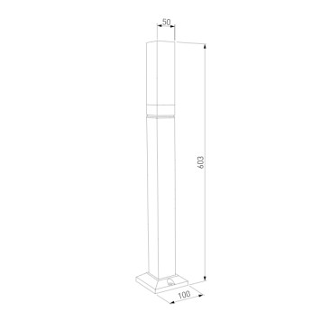 Уличный фонарь Elektrostandard 1537 TECHNO LED Black-4