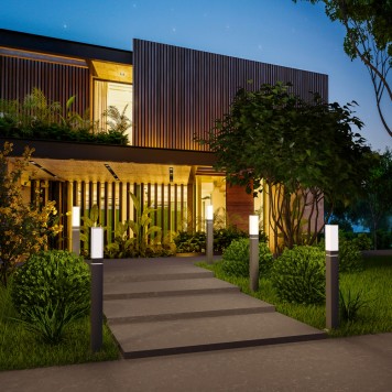 Уличный фонарь Elektrostandard 1537 TECHNO LED Grey-5