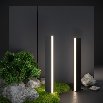 Уличный фонарь Elektrostandard Flat 1538 TECHNO LED Gray-3