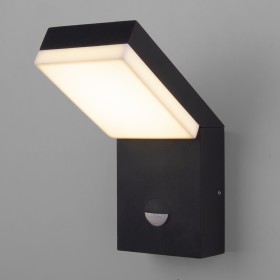 Уличный настенный светильник Elektrostandard Sensor 1541 TECHNO LED Black Уличный настенный светильник Elektrostandard Sensor 1541 TECHNO LED Black