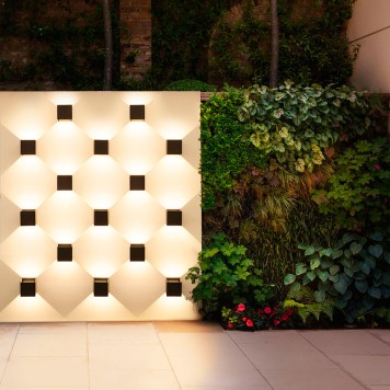 Уличный настенный светильник Elektrostandard Winner 1548 TECHNO LED Black-1