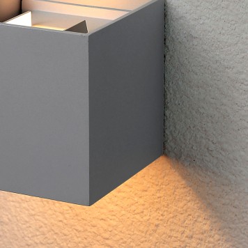 Уличный настенный светильник Elektrostandard Winner 1548 TECHNO LED Gray-2