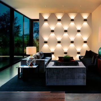 Уличный настенный светильник Elektrostandard Twinky 1555 TECHNO LED Grey-1