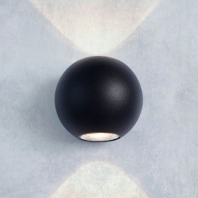 Уличный настенный светильник Elektrostandard Diver 1566 TECHNO LED Black Уличный настенный светильник Elektrostandard Diver 1566 TECHNO LED Black