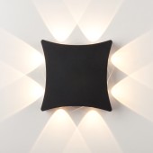 Уличный настенный светильник Elektrostandard Twinky 1631 TECHNO LED Black