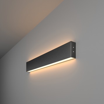 Настенный светильник Elektrostandard 20W 3000K 101-100-40-53 Black