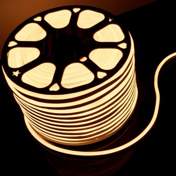 Гибкий неон 220V 9,6W 120Led 2835 IP67 Elektrostandard LS001 220V 3300K-5