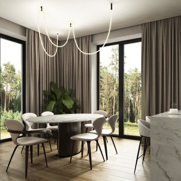 Люстра Elektrostandard Full light 24V 12W 336Led 2835 IP20 8m 3000K-2