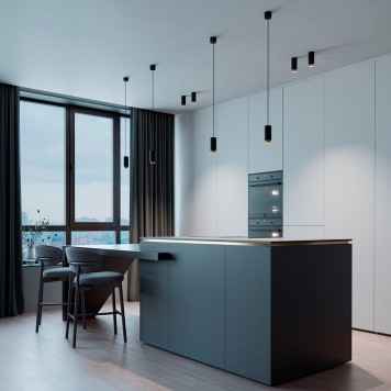 Светильник точечный Elektrostandard Nubis 25012/01 Black/Gold-2