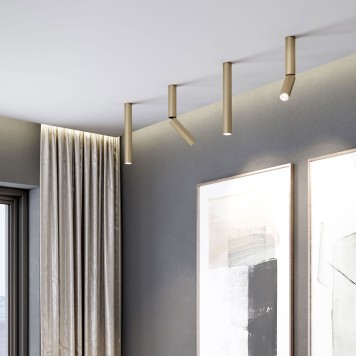 Светильник точечный Elektrostandard Pika 25030/LED Gold-1