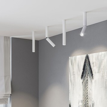 Светильник точечный Elektrostandard Pika 25030/LED White-1