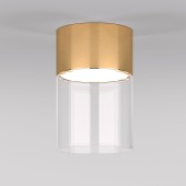 Светильник точечный Elektrostandard Lumen 25047/LED Brass/Transparent