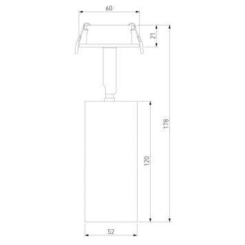 Светильник точечный Elektrostandard Diffe 25052/LED Black-2