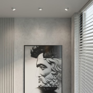 Светильник точечный Elektrostandard Conner 25086/LED White-1