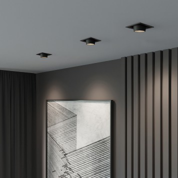 Светильник точечный Elektrostandard Conner 25087/LED Black-1