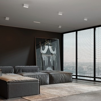 Светильник точечный Elektrostandard Block 25109/LED White 3000K-1