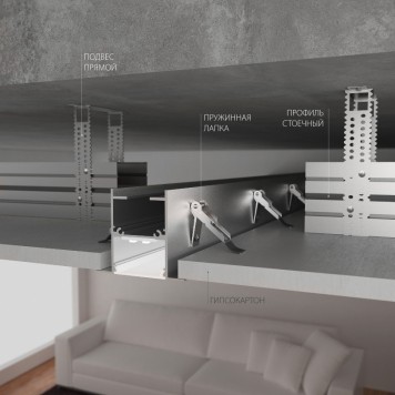 Светильник точечный Elektrostandard 25W 3000K 101-300-128 Silver-2