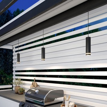 Уличный потолочный светильник Elektrostandard DLR023 35084/H Black-2