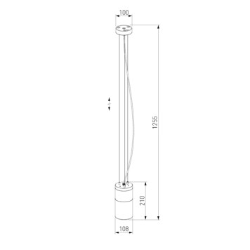 Уличный потолочный светильник Elektrostandard Roil 35125/H-3