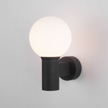 Уличный настенный светильник Elektrostandard Sfera 35126/D Black-3