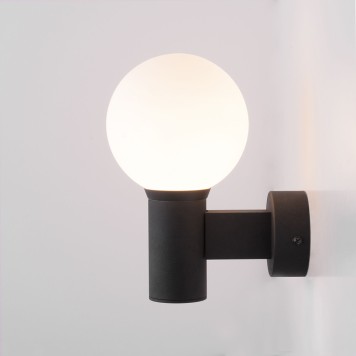 Уличный настенный светильник Elektrostandard Sfera 35126/D Black-4