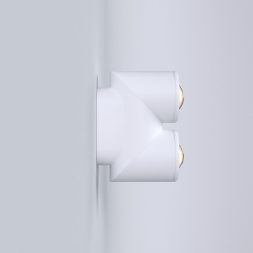 Уличный настенный светильник Elektrostandard Gira D 35127/D White-1