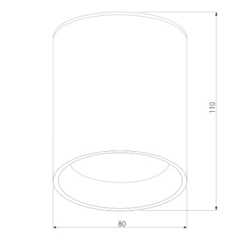 Уличный потолочный светильник Elektrostandard Light 2104 35130/H Grey-1