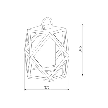 Уличный фонарь Elektrostandard Ambra S 35133/S-1