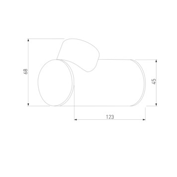 Уличный настенный светильник Elektrostandard Ray 35134/W White-1