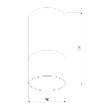 Уличный потолочный светильник Elektrostandard Light 2106 35139/H Grey-1