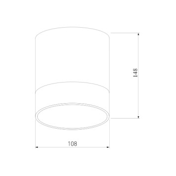 Уличный потолочный светильник Elektrostandard Light 2107 35140/H Grey-1