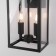 Уличный настенный светильник Elektrostandard Candle 35150/D Black