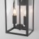 Уличный настенный светильник Elektrostandard Candle 35150/D Dark grey