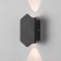 Уличный настенный светильник Elektrostandard Mini Light 35152/D Black