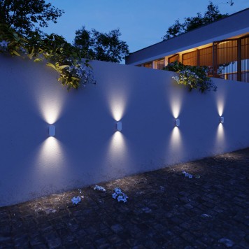 Уличный настенный светильник Elektrostandard Mini Light 35153/D White-1