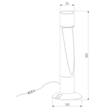 Уличный фонарь Elektrostandard Recess 35177/S-1