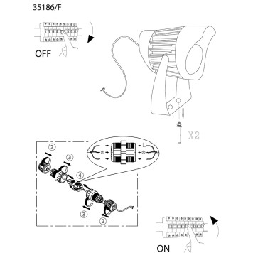 Уличный фонарь Elektrostandard Landscape 35186/F-6