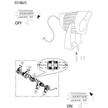 Уличный фонарь Elektrostandard Landscape 35186/S-5