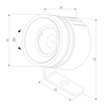 Уличный фонарь Elektrostandard Landscape 35190/S-4