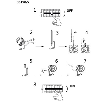 Уличный фонарь Elektrostandard Landscape 35190/S-5